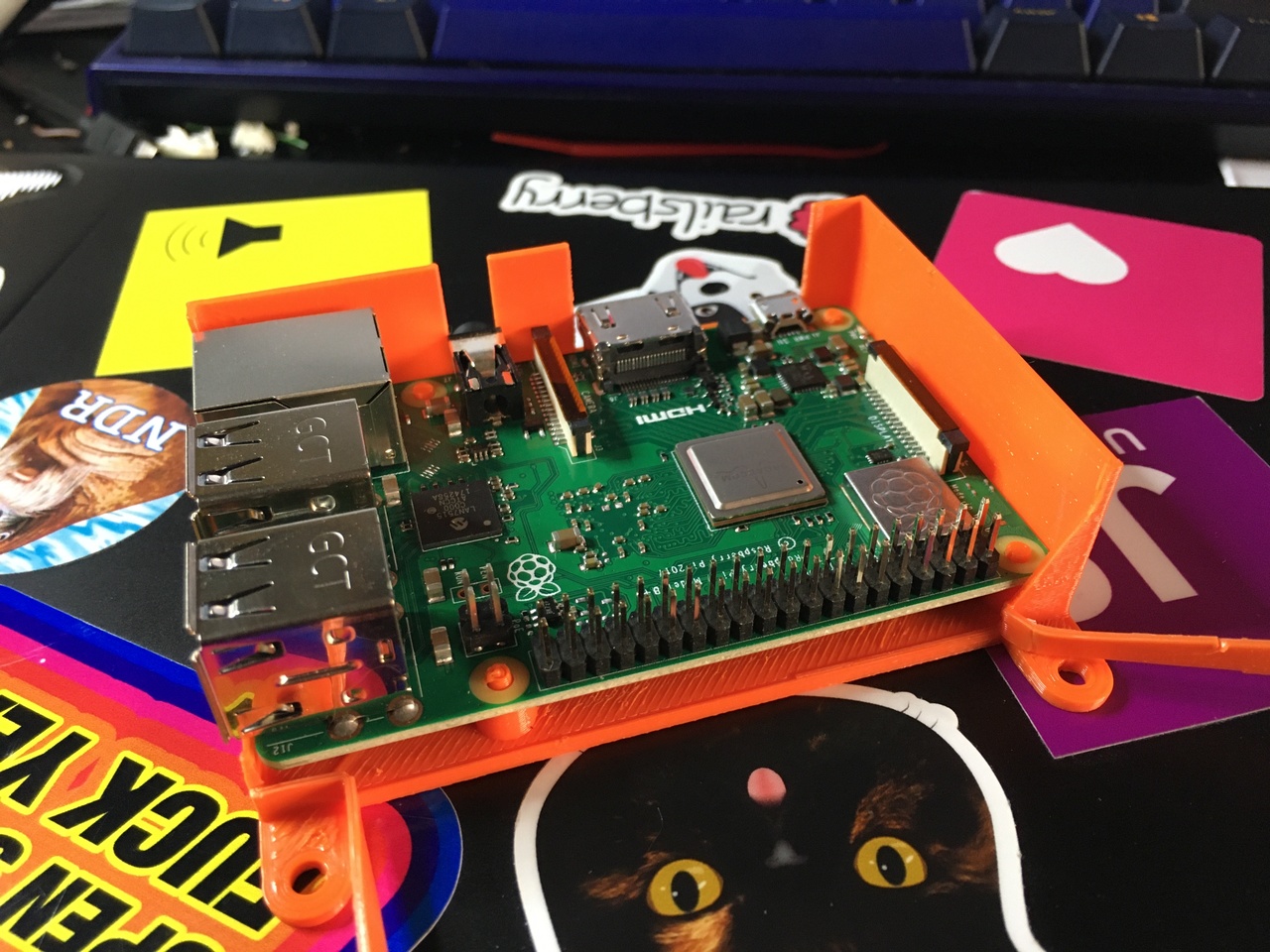 Broken RaspberryPi case version 2